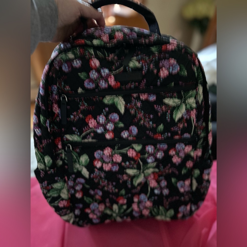 Vera Bradley Campus Backpack - Winter Berry